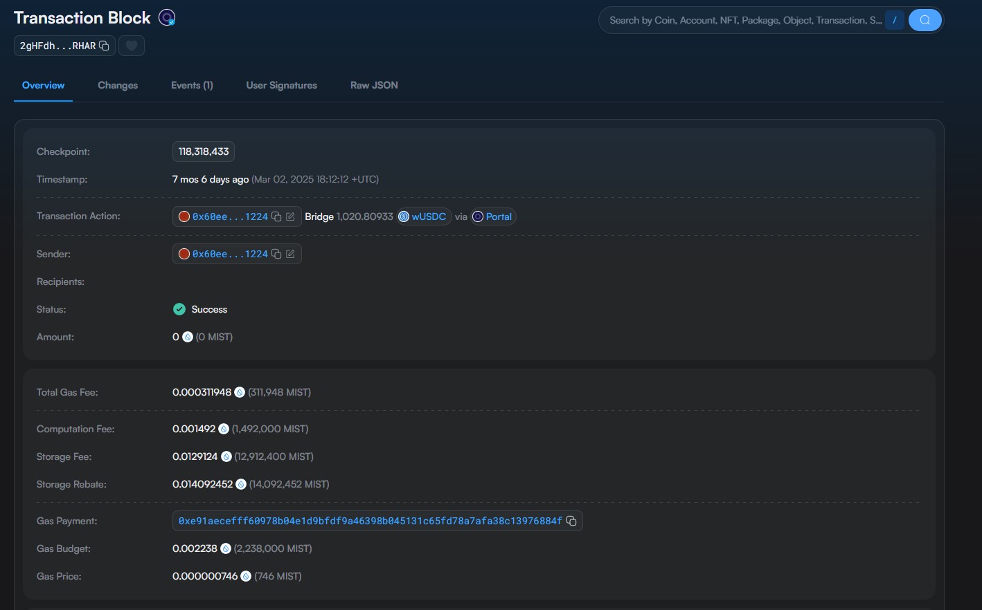 sui transaction hash